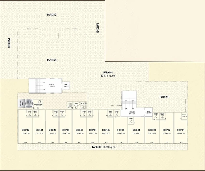 Master Plan of Shiv Castle Pearl in Sevasi, Vadodara - Image 183670