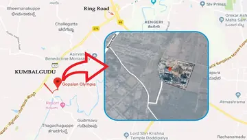 Location of Gopalan Olympia - Image 98859