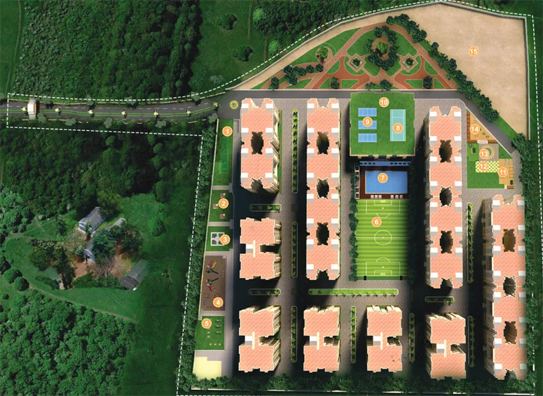 Master Plan of Gopalan Olympia in Mysore Road, Bangalore - Image 98860