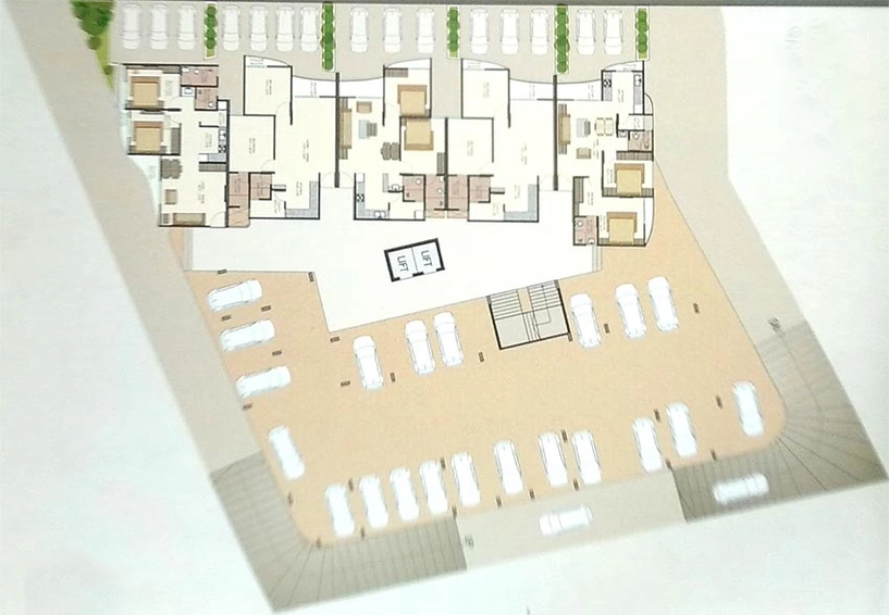 Master Plan of Pushpa Pushp Heights 2 in Manjalpur, Vadodara - Image 193057