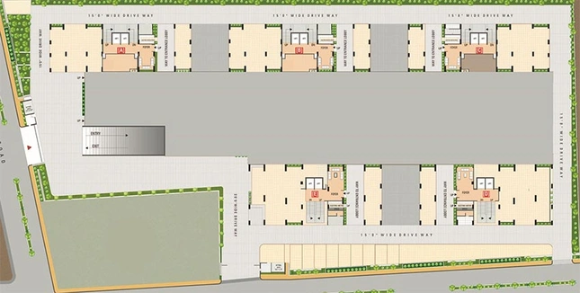 Master Plan of Laxmi Aarambh in Vesu, Surat - Image 176437