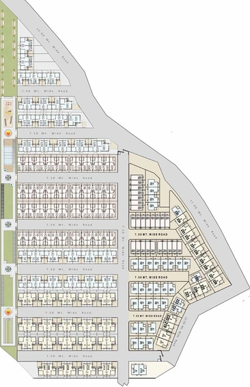 Master Plan of Darshanam Antilia in Dabhoi Road, Vadodara - Image 184018