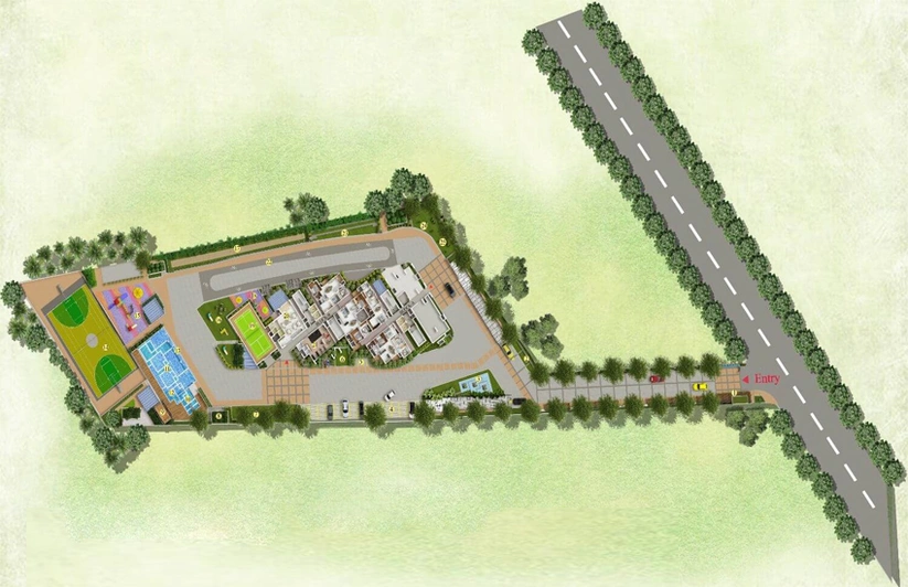 Master Plan of Trifecta Retto in Sarjapur, Bangalore - Image 98887