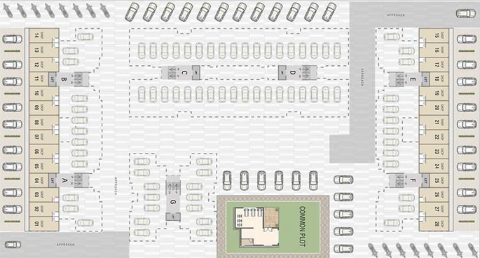 Master Plan of Shiv Shakti Shivalay Green in Ankhol, Vadodara - Image 194873