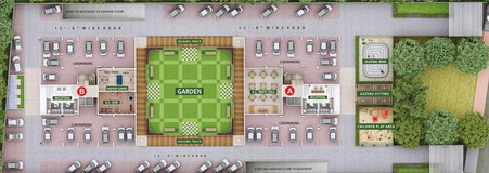 Master Plan of Someshwar Rivoli Heights in Vesu, Surat - Image 177420