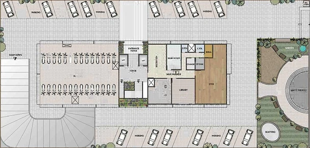 Master Plan of Yashasvi Siddhi Elysees in Bhimrad, Surat - Image 179293