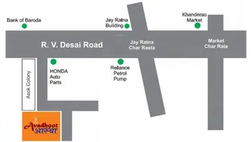Location of Balaji Avadhoot Astha - Image 98907
