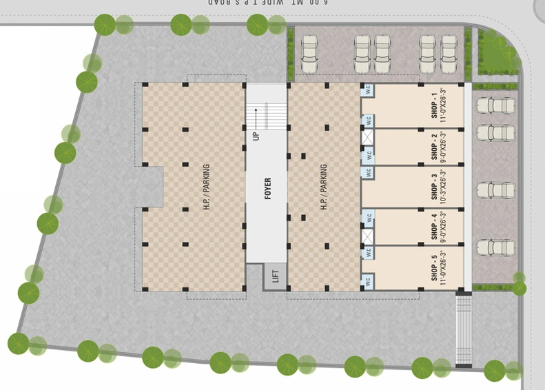 Master Plan of Rajdeep Royal in Kalol, Gandhinagar - Image 98924