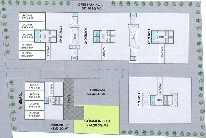 Master Plan of Arhan Anabiya Residency in Tandalja, Vadodara - Image 182671