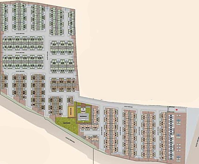 Master Plan of Avadh Vihar in Koyali, Vadodara - Image 183092