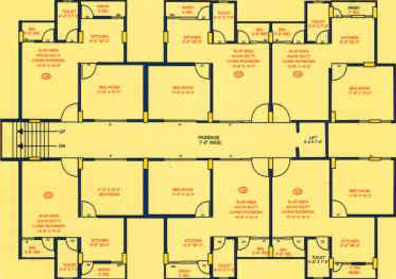 Floor Plan of Shree Lila in Padra, Vadodara - Image 199245