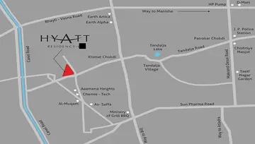 Location of Orbit Hyatt Residency - Image 186689