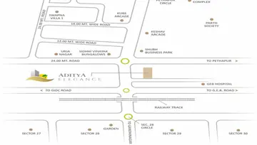 Location of Kabir Aditya Elegance - Image 98936