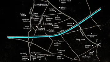 Location of Eshanya Skybreeze - Image 184642