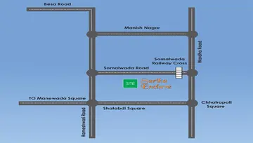 Location of Suncity Sarika Enclave - Image 166725