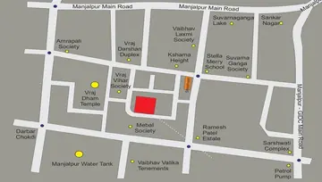 Location of Parshwa Central Park - Image 183717