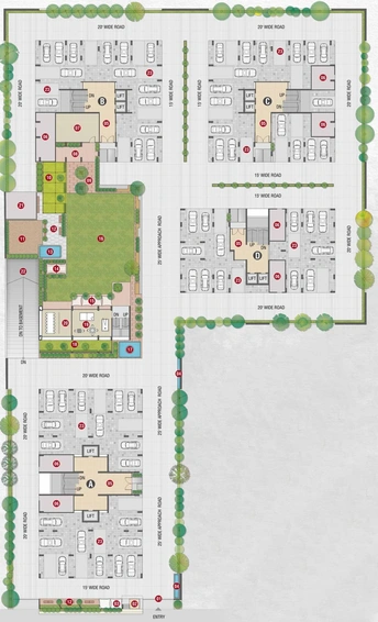 Master Plan of Tatva Vedkalp in Vastral, Ahmedabad - Image 99243