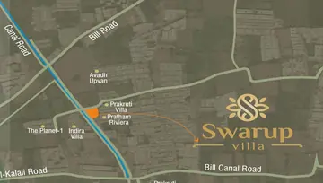 Location of Swarupam Swarup Villa - Image 98957