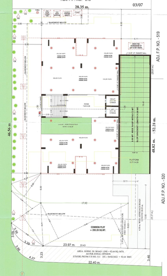 Master Plan of Shree Vasant Enclave in Paldi, Ahmedabad - Image 98952