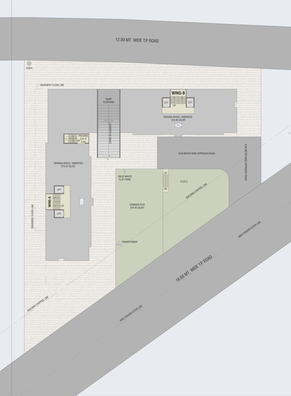 Master Plan of Courtyard Trilogy in Sevasi, Vadodara - Image 99123