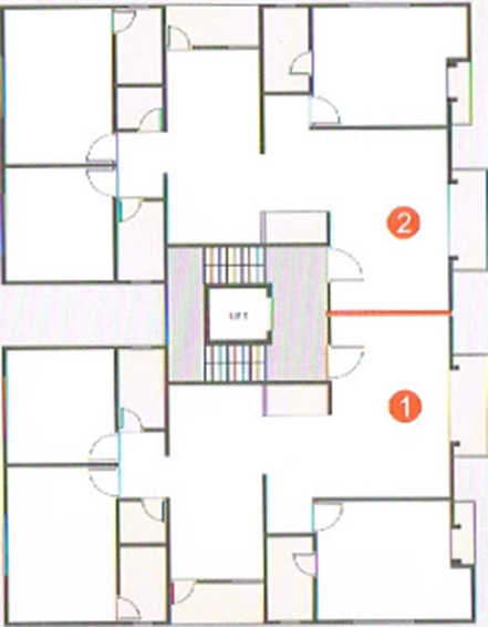 Floor Plan of Shreeji Aaryas Goverdhan 2 in Gotri, Vadodara - Image 185022