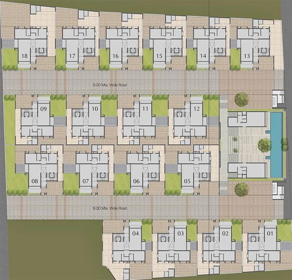Master Plan of Shreedhar Stone Brook in Sevasi, Vadodara - Image 204639