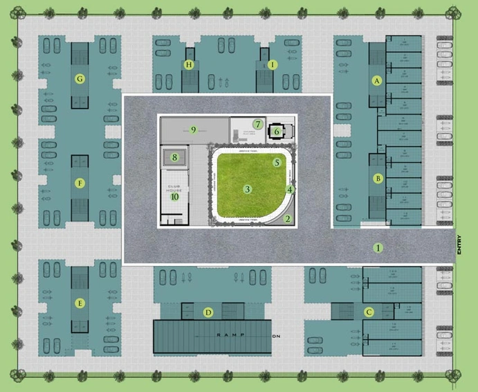 Master Plan of Sai Exotica in Nana Chiloda, Ahmedabad - Image 98969
