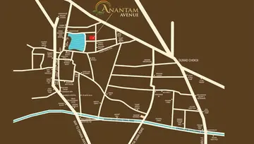 Location of Akhand Anantam Avenue - Image 182748