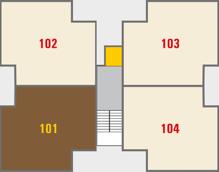 Floor Plan of Adnan As Safa in Tandalja, Vadodara - Image 184877