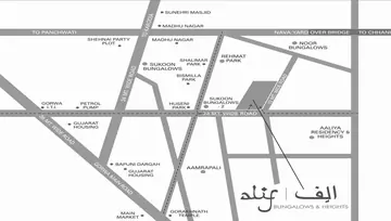 Location of Alif Bunglows and Heights - Image 182311