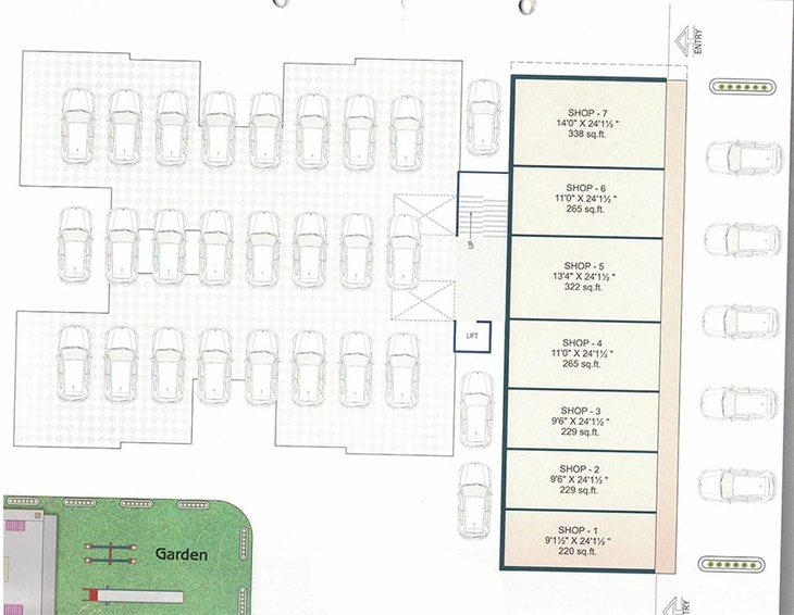 Master Plan of Maadhav Elite in Bhayli Road, Vadodara - Image 185489