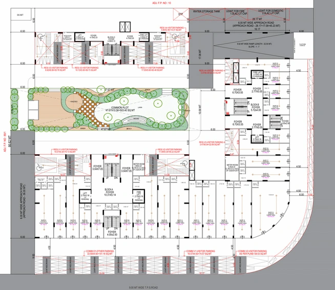 Master Plan of Tremont in Vaishnodevi Circle, Ahmedabad - Image 99138