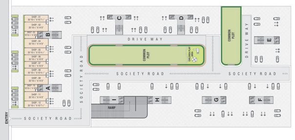 Master Plan of Sai Melbourne Lifestyle in Nana Chiloda, Ahmedabad - Image 99210