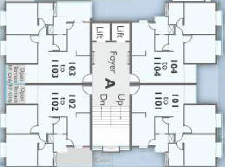 Floor Plan of Vansh Seven9 Imperia in Sama Savli Road, Vadodara - Image 195442