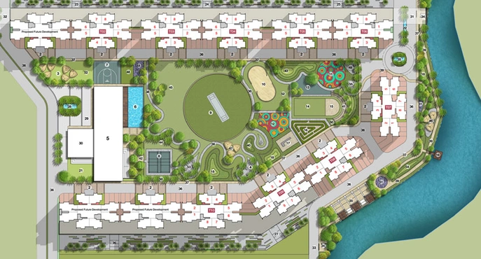 Master Plan of Sunteck One World in Naigaon East, Palghar - Image 17899