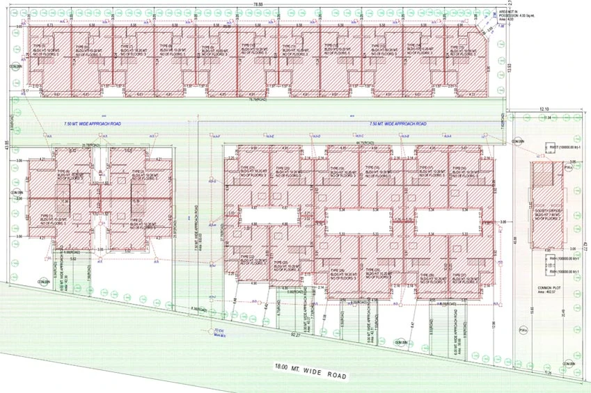 Master Plan of Airavat Elysium in Singarwa, Ahmedabad - Image 99776