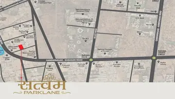 Location of Mahalakshmi Satvam Parklane - Image 99328