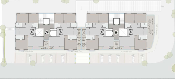 Master Plan of Shakti Shivdhara City Centre in Bhayli Road, Vadodara - Image 99404