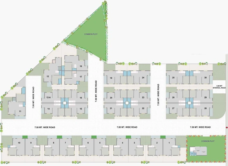 Master Plan of Shraddha Heritage in Vastral, Ahmedabad - Image 99928