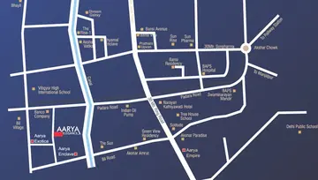 Location of Aarya Elegance - Image 99453