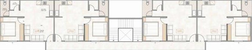 Floor Plan of Prayosha Residency in Karjan, Vadodara - Image 194346