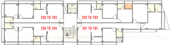 Floor Plan of Anikedhya Alteza in Vavol, Gandhinagar - Image 99707