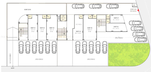 Master Plan of Anikedhya Alteza in Vavol, Gandhinagar - Image 99708