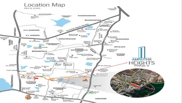 Location of Amrutha Platinum Towers - Image 99713