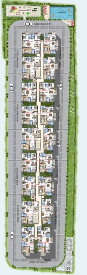 Master Plan of Amrutha Platinum Towers in Whitefield, Bangalore - Image 99714