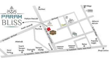 Location of Anant Param Bliss - Image 192519