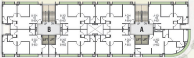 Floor Plan of Shubh Residency in Kalol, Gandhinagar - Image 99831