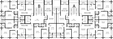 Floor Plan of Panchshil Nihir in Paldi, Ahmedabad - Image 99872