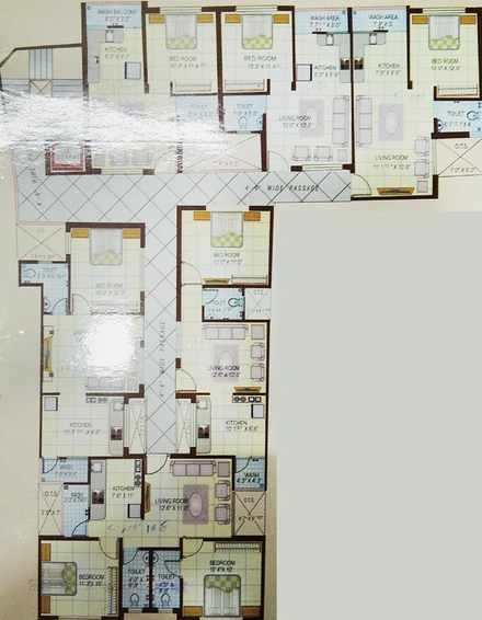 Floor Plan of Aadhyashakti Ambe Villa in Wadi, Vadodara - Image 182437