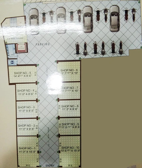 Master Plan of Aadhyashakti Ambe Villa in Wadi, Vadodara - Image 182439